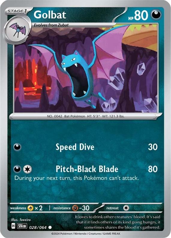Image of Golbat Shrouded Fable (SFA) #028
