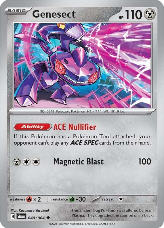 Image of Genesect Shrouded Fable (SFA) #040