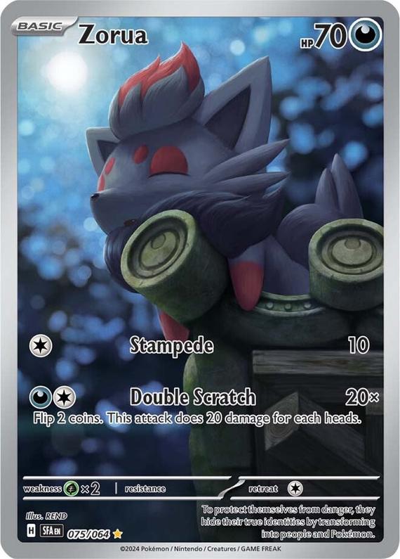 Image of Zorua Shrouded Fable (SFA) #075