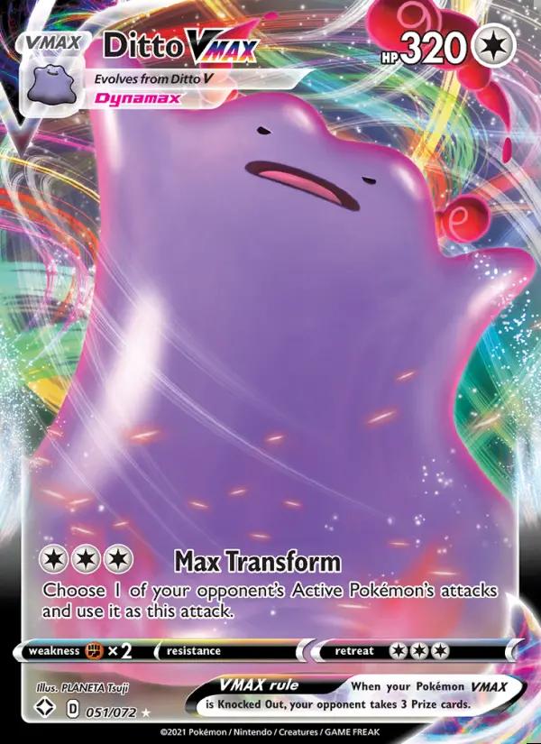 Image of Ditto VMAX Shining Fates (SHF) #051