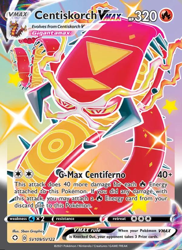 Image of Centiskorch VMAX Shining Fates (SHF) #SV109