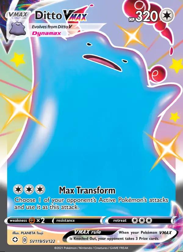 Image of Ditto VMAX Shining Fates (SHF) #SV119