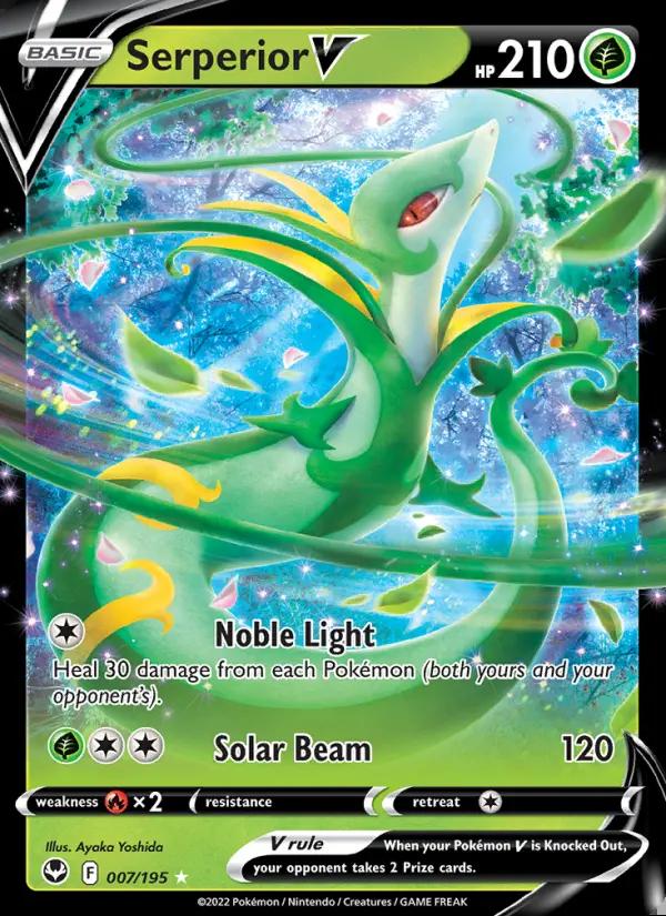 Image of Serperior V Silver Tempest (SIT) #007