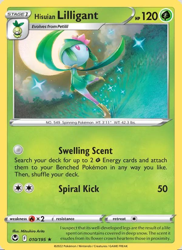 Image of Hisuian Lilligant Silver Tempest (SIT) #010