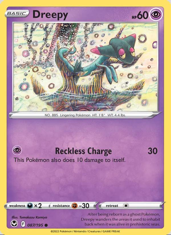 Image of Dreepy Silver Tempest (SIT) #087