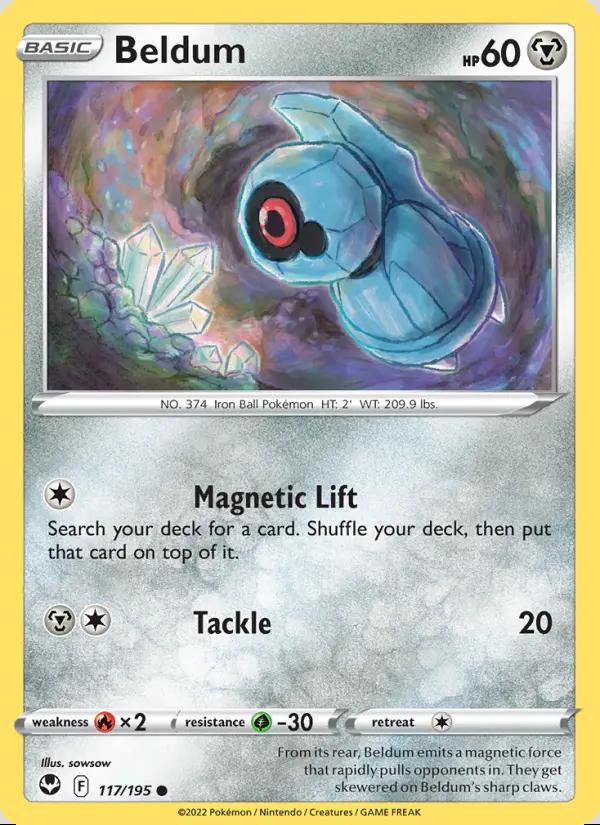Image of Beldum Silver Tempest (SIT) #117