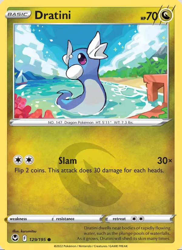 Image of Dratini Silver Tempest (SIT) #129