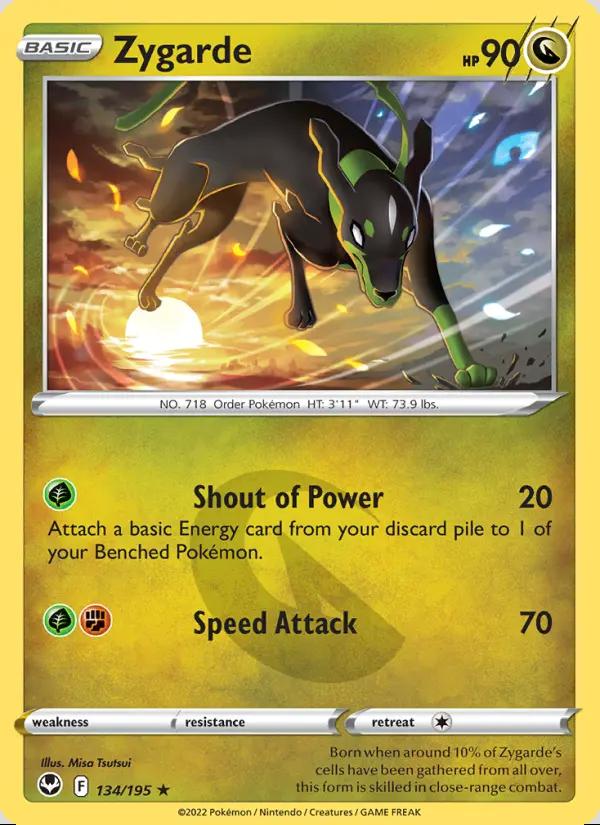 Image of Zygarde Silver Tempest (SIT) #134