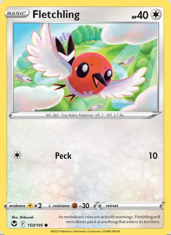 Image of Fletchling Silver Tempest (SIT) #150