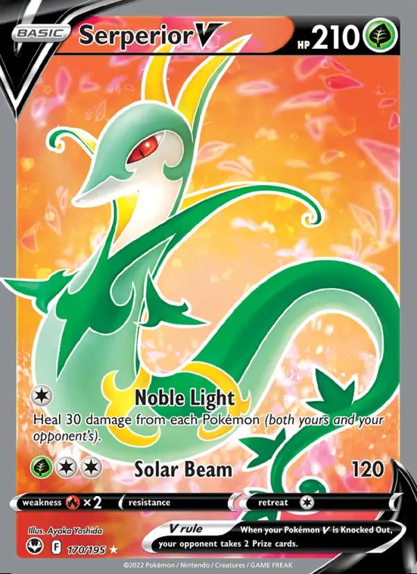 Image of Serperior V Silver Tempest (SIT) #170