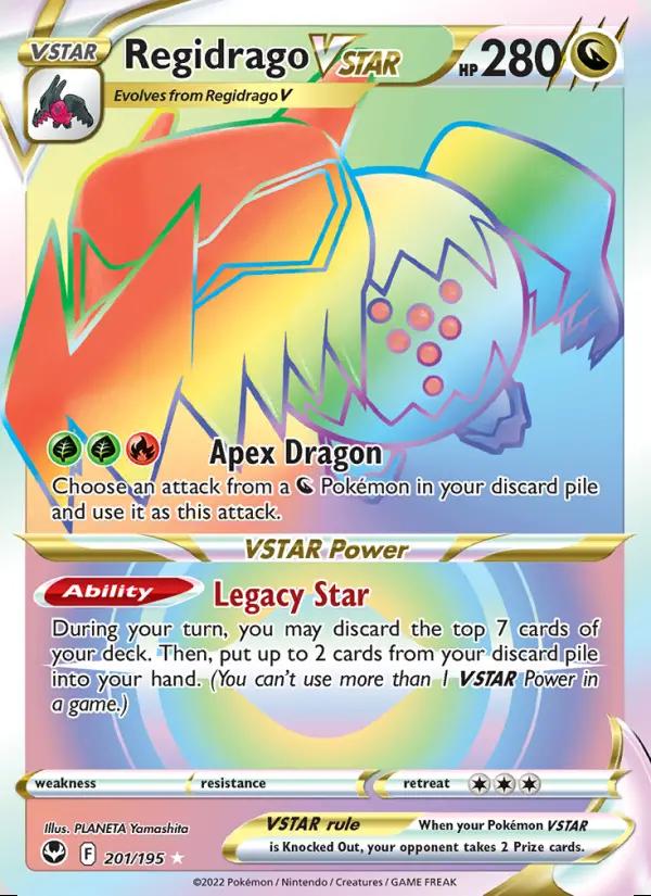 Image of Regidrago VSTAR Silver Tempest (SIT) #201