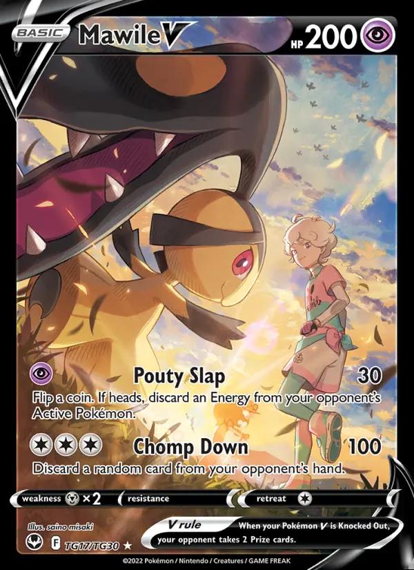 Image of Mawile V Silver Tempest (SIT) #TG17