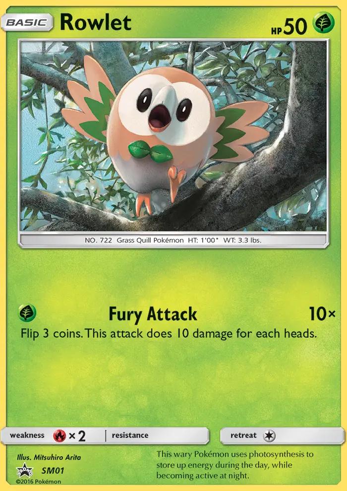 Image of Rowlet Sun and Moon Promos (SMP) #SM01