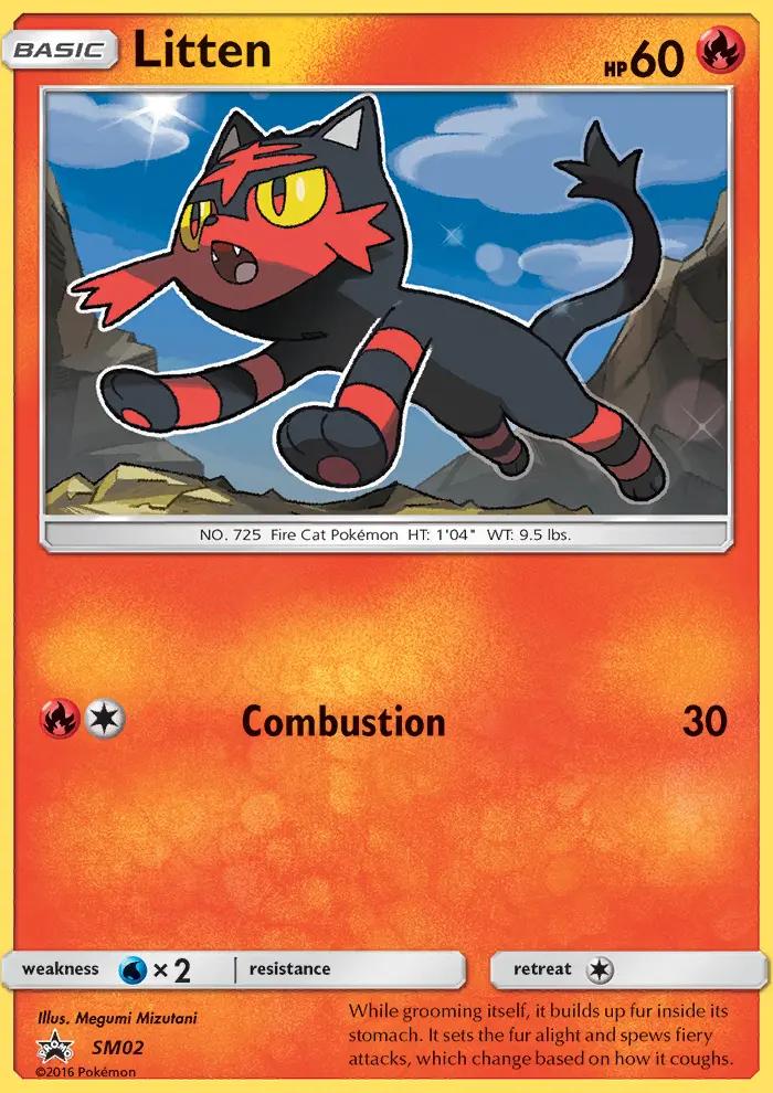 Image of Litten Sun and Moon Promos (SMP) #SM02