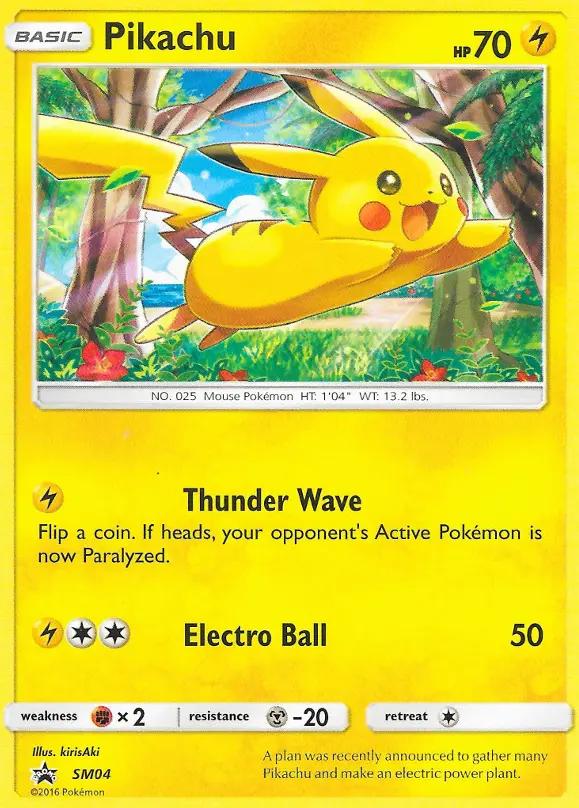 Image of Pikachu Sun and Moon Promos (SMP) #SM04