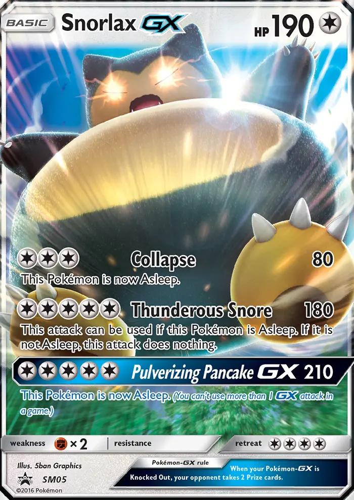 Image of Snorlax-GX Sun and Moon Promos (SMP) #SM05