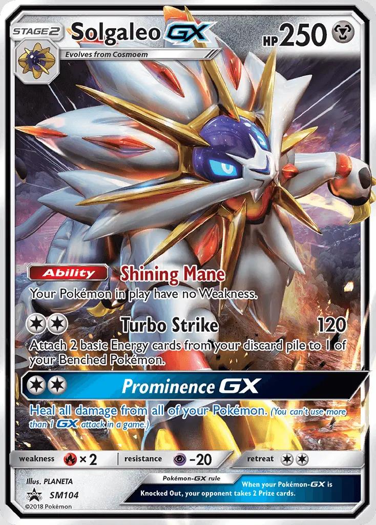 Image of Solgaleo-GX Sun and Moon Promos (SMP) #SM104
