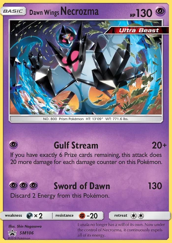 Image of Dawn Wings Necrozma Sun and Moon Promos (SMP) #SM106