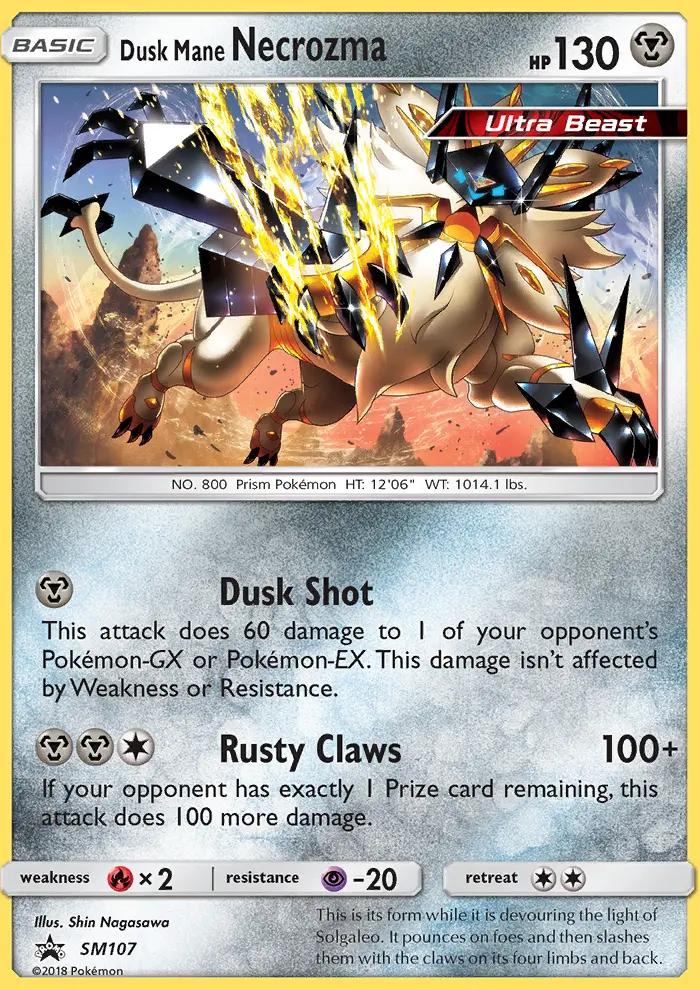 Image of Dusk Mane Necrozma Sun and Moon Promos (SMP) #SM107