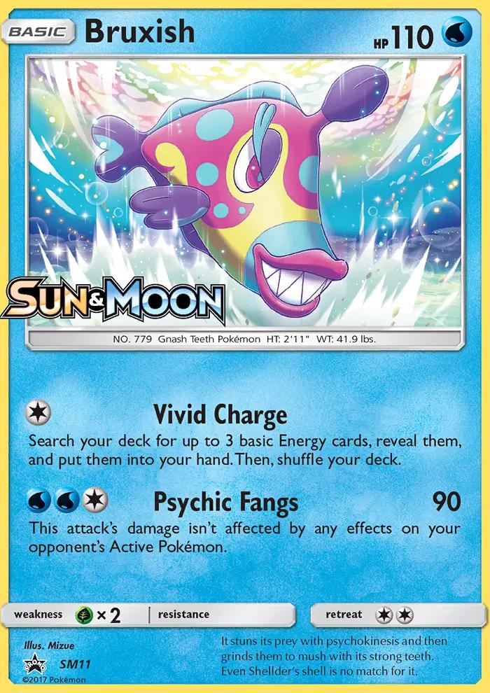 Image of Bruxish Sun and Moon Promos (SMP) #SM11