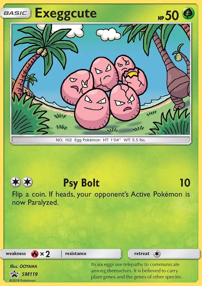 Image of Exeggcute Sun and Moon Promos (SMP) #SM119