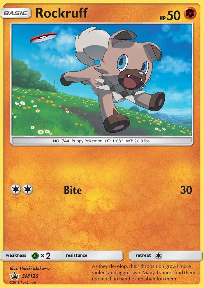 Image of Rockruff Sun and Moon Promos (SMP) #SM120