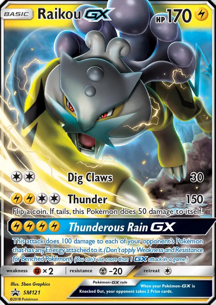 Image of Raikou-GX Sun and Moon Promos (SMP) #SM121