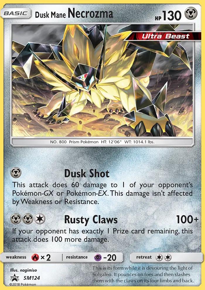 Image of Dusk Mane Necrozma Sun and Moon Promos (SMP) #SM124
