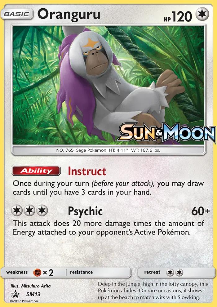 Image of Oranguru Sun and Moon Promos (SMP) #SM13