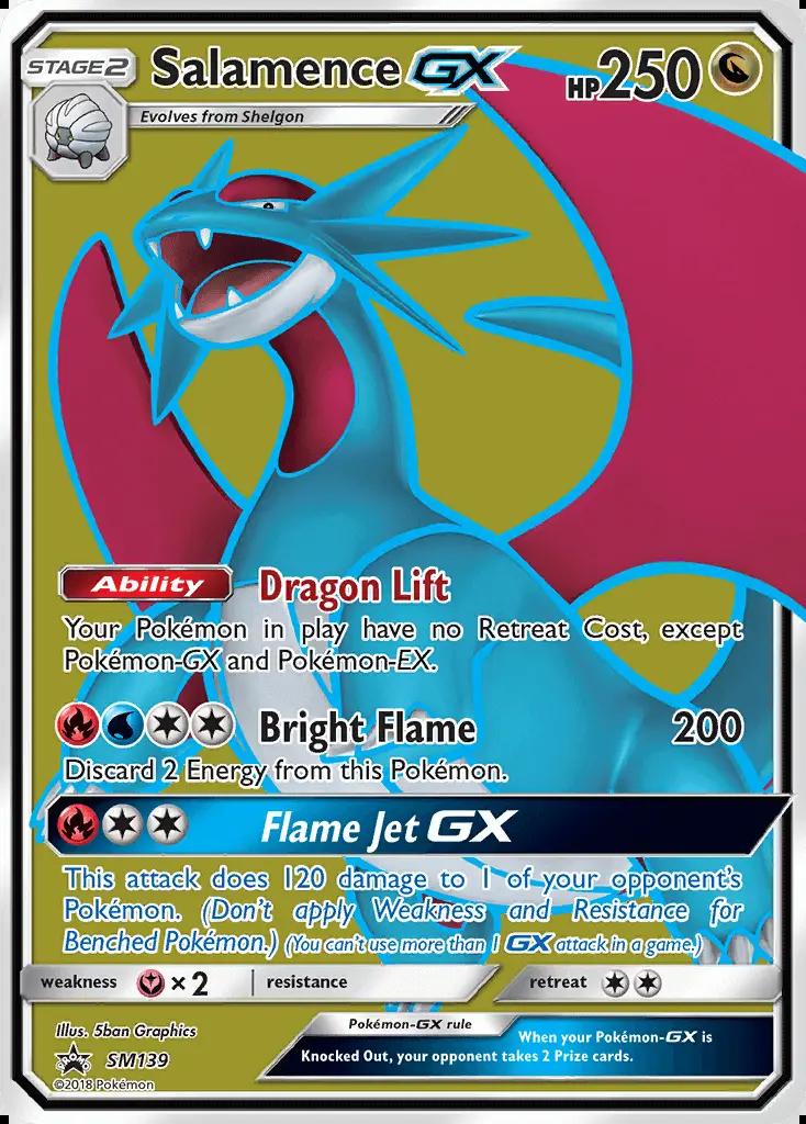 Image of Salamence-GX Sun and Moon Promos (SMP) #SM139