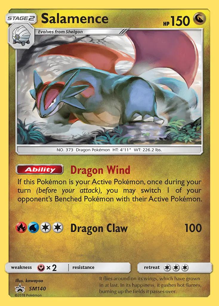 Image of Salamence Sun and Moon Promos (SMP) #SM140