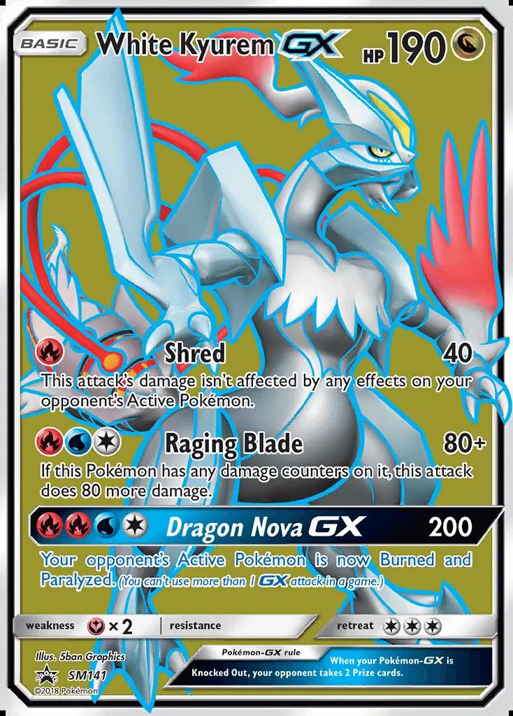Image of White Kyurem-GX Sun and Moon Promos (SMP) #SM141