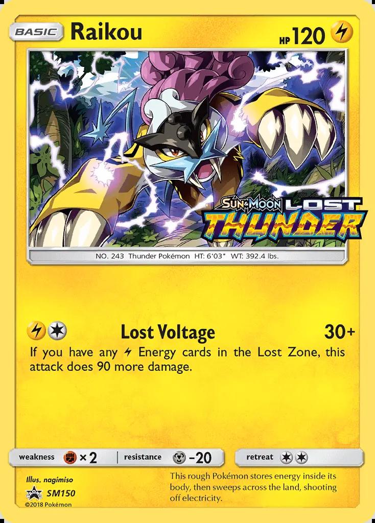 Image of Raikou Sun and Moon Promos (SMP) #SM150