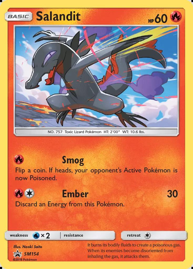 Image of Salandit Sun and Moon Promos (SMP) #SM154