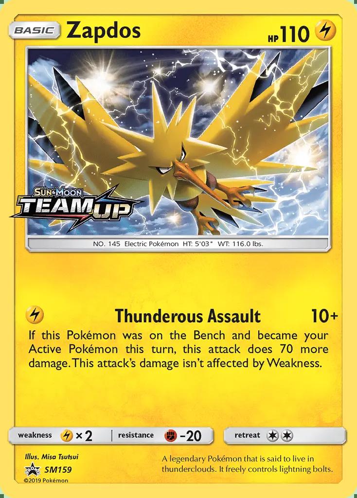 Image of Zapdos Sun and Moon Promos (SMP) #SM159