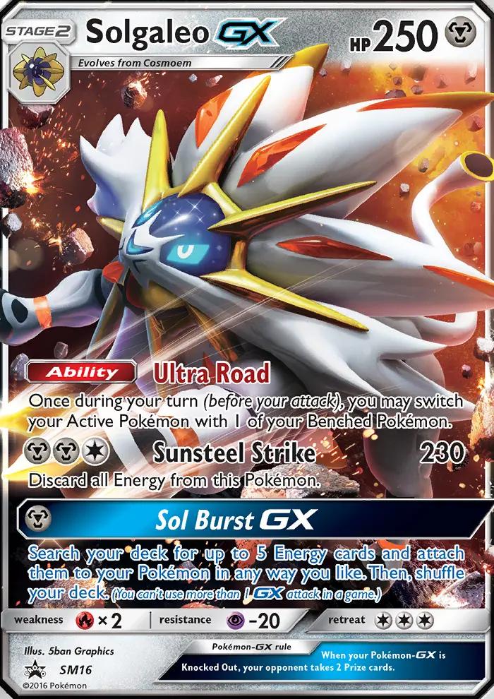 Image of Solgaleo-GX Sun and Moon Promos (SMP) #SM16