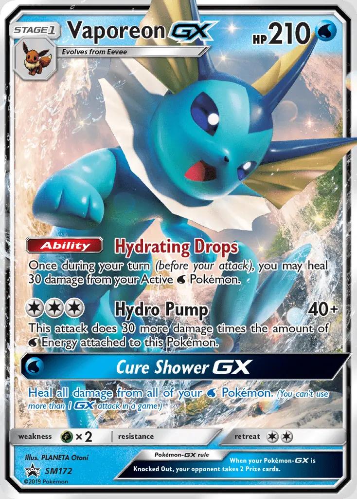 Image of Vaporeon-GX Sun and Moon Promos (SMP) #SM172