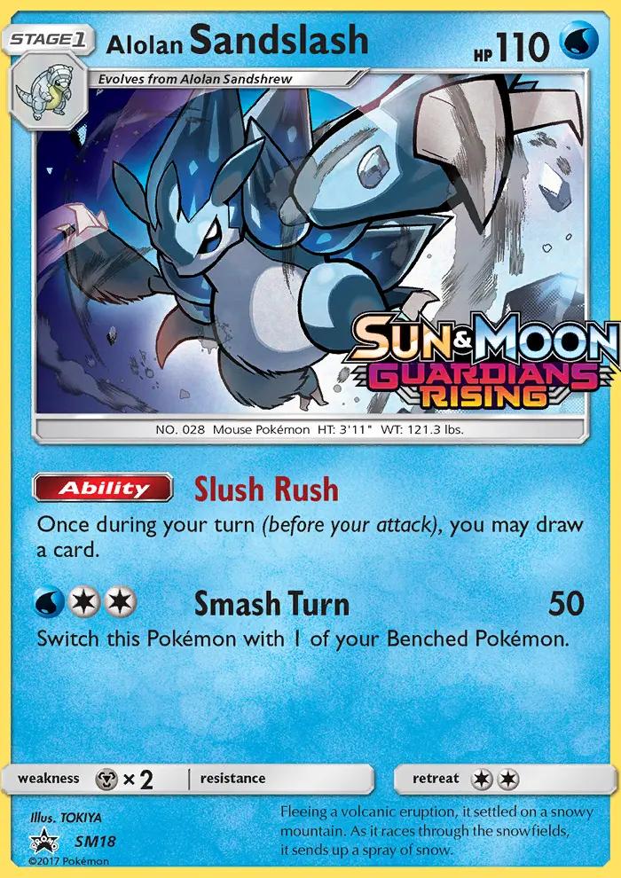 Image of Alolan Sandslash Sun and Moon Promos (SMP) #SM18