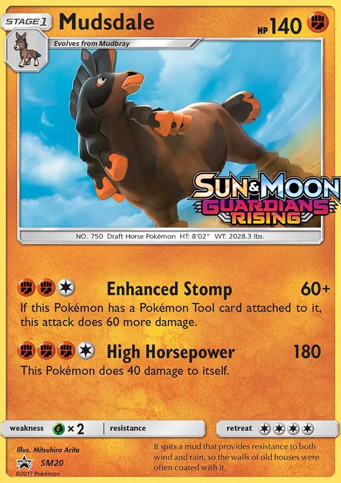 Image of Mudsdale Sun and Moon Promos (SMP) #SM20