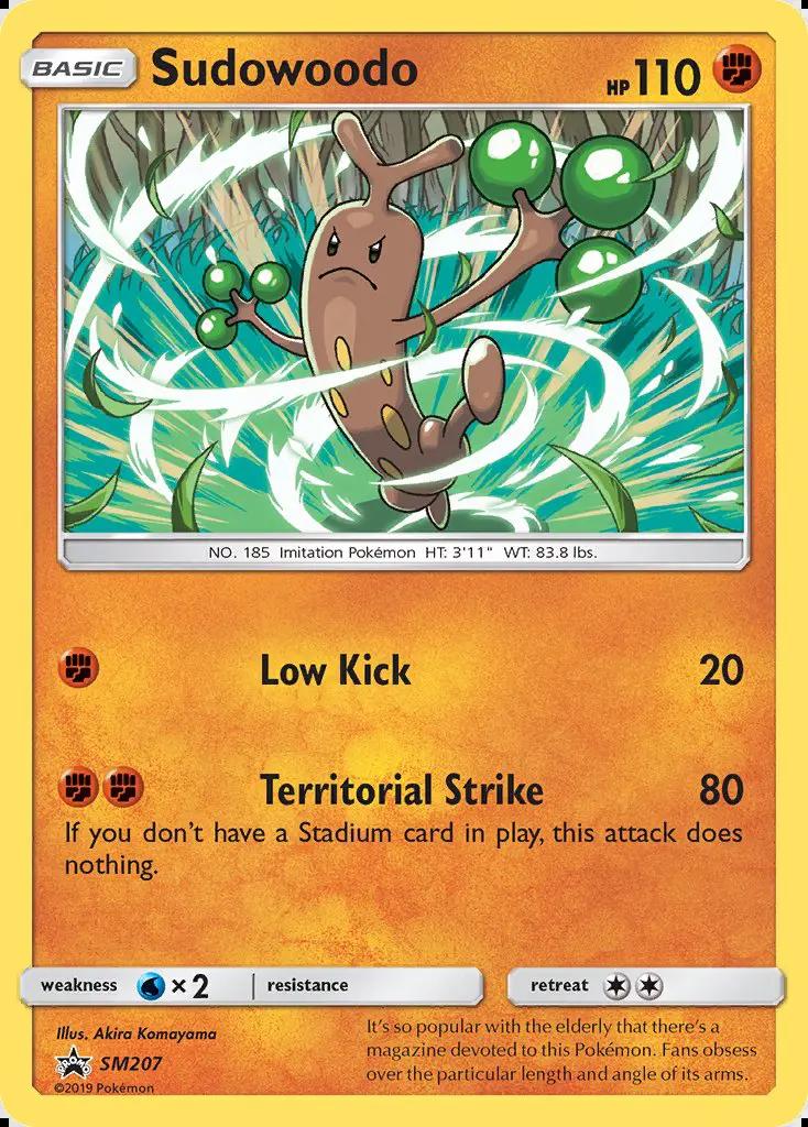 Image of Sudowoodo Sun and Moon Promos (SMP) #SM207
