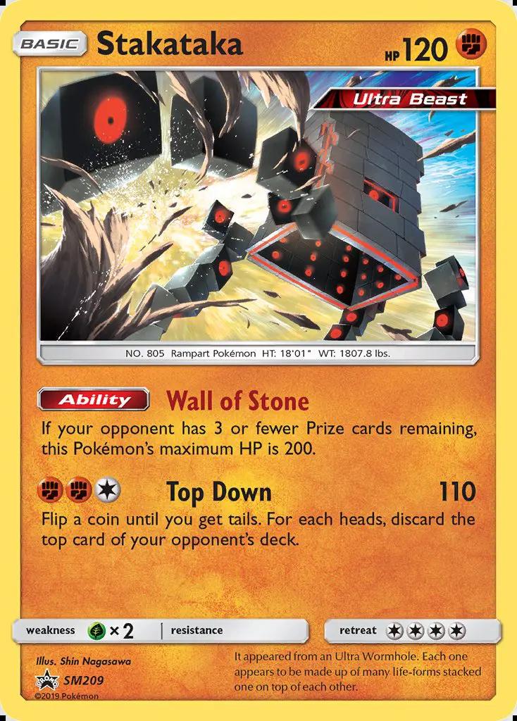 Image of Stakataka Sun and Moon Promos (SMP) #SM209