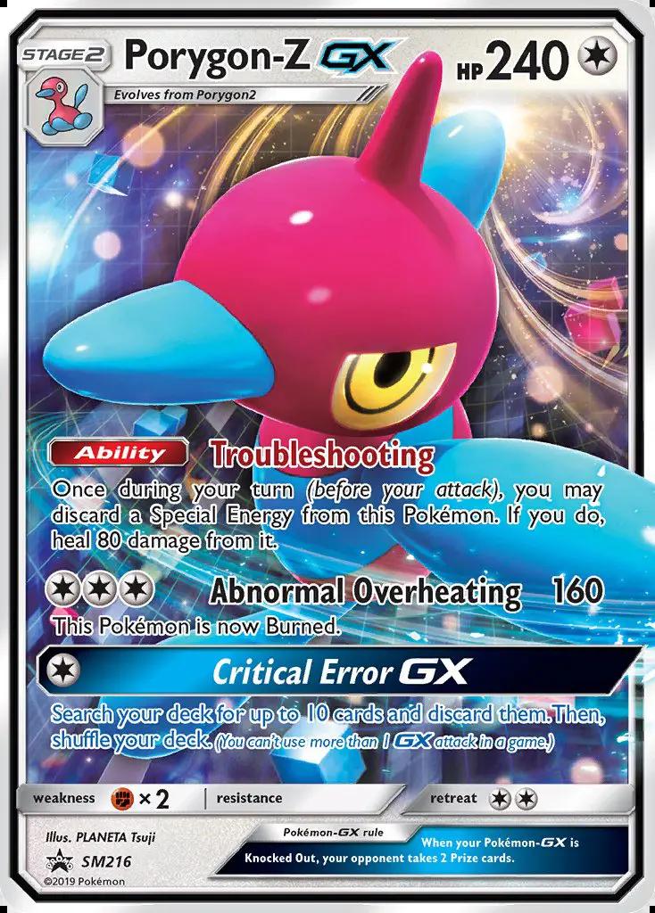 Image of Porygon-Z-GX Sun and Moon Promos (SMP) #SM216