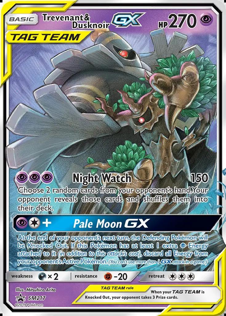 Image of Trevenant and Dusknoir-GX Sun and Moon Promos (SMP) #SM217