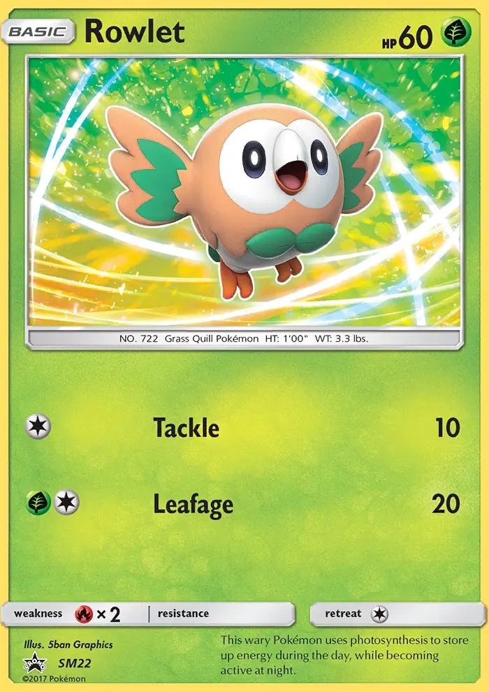 Image of Rowlet Sun and Moon Promos (SMP) #SM22