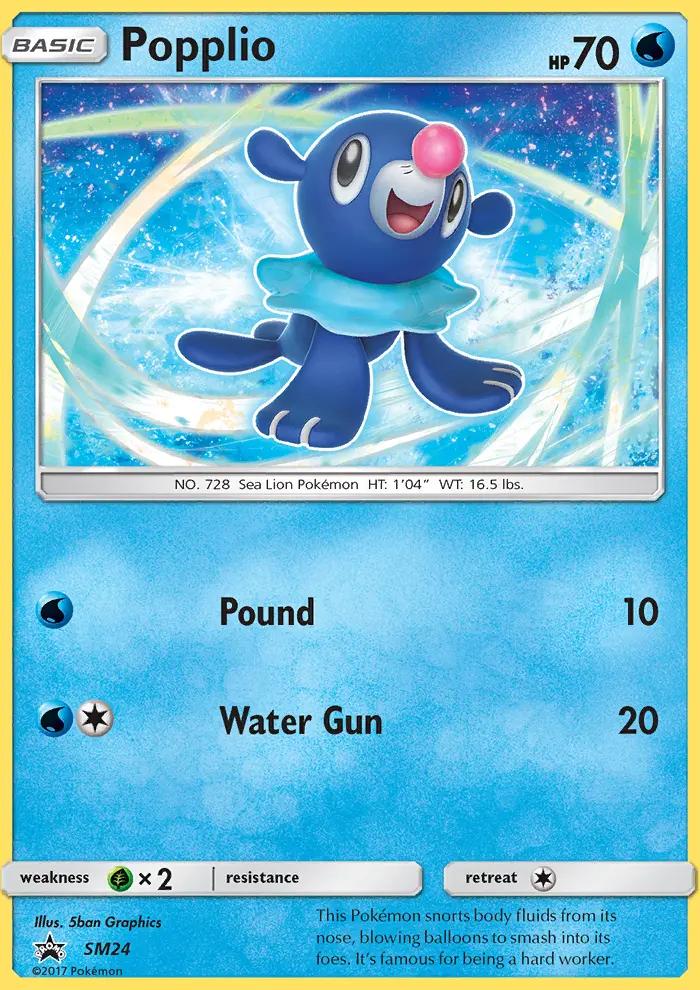Image of Popplio Sun and Moon Promos (SMP) #SM24