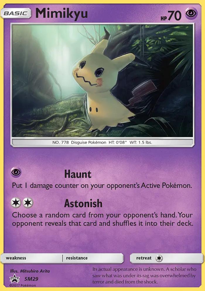 Image of Mimikyu Sun and Moon Promos (SMP) #SM29
