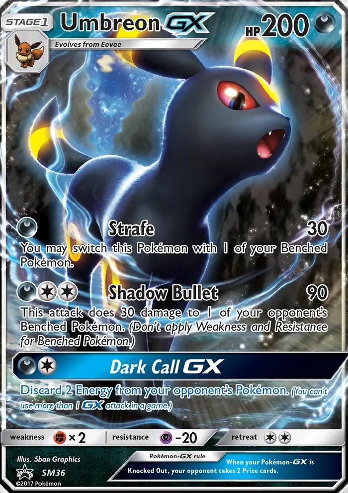 Image of Umbreon-GX Sun and Moon Promos (SMP) #SM36