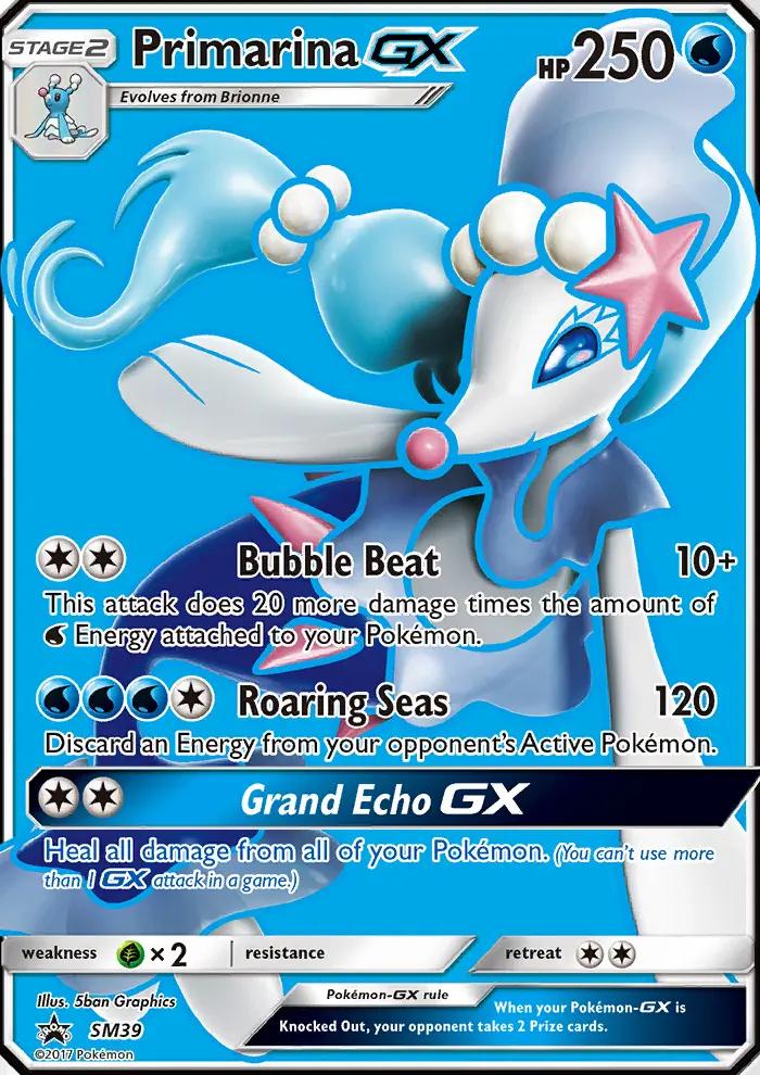 Image of Primarina-GX Sun and Moon Promos (SMP) #SM39