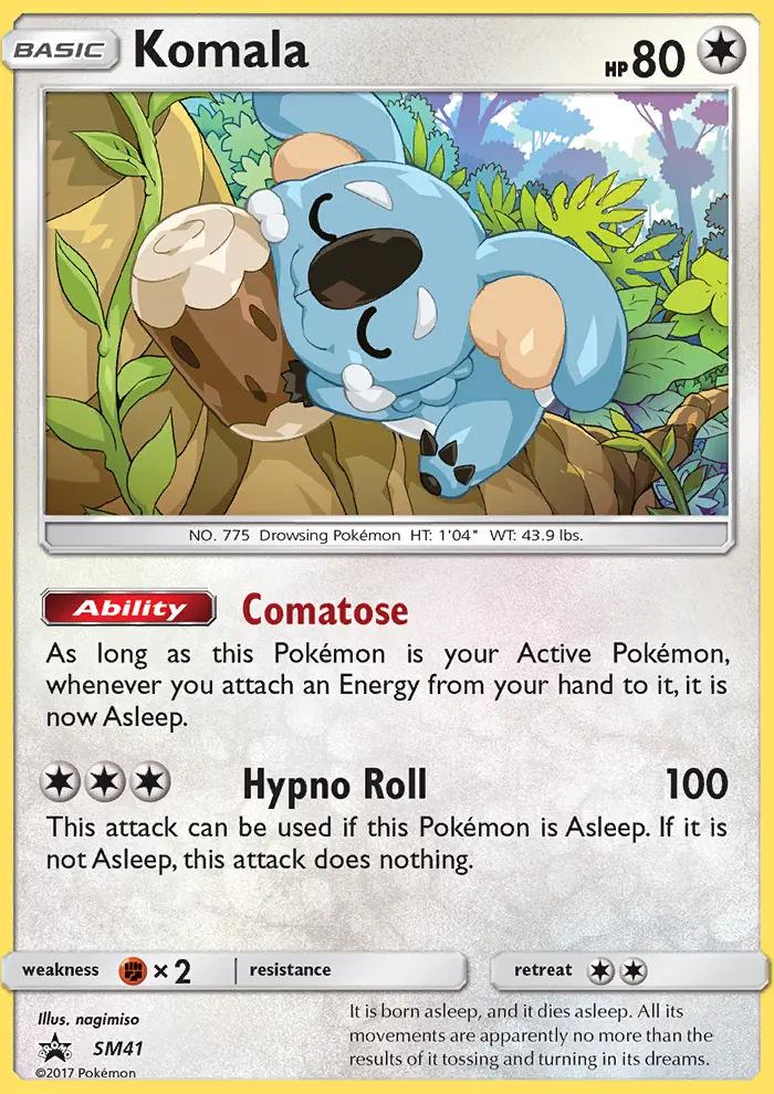 Image of Komala Sun and Moon Promos (SMP) #SM41