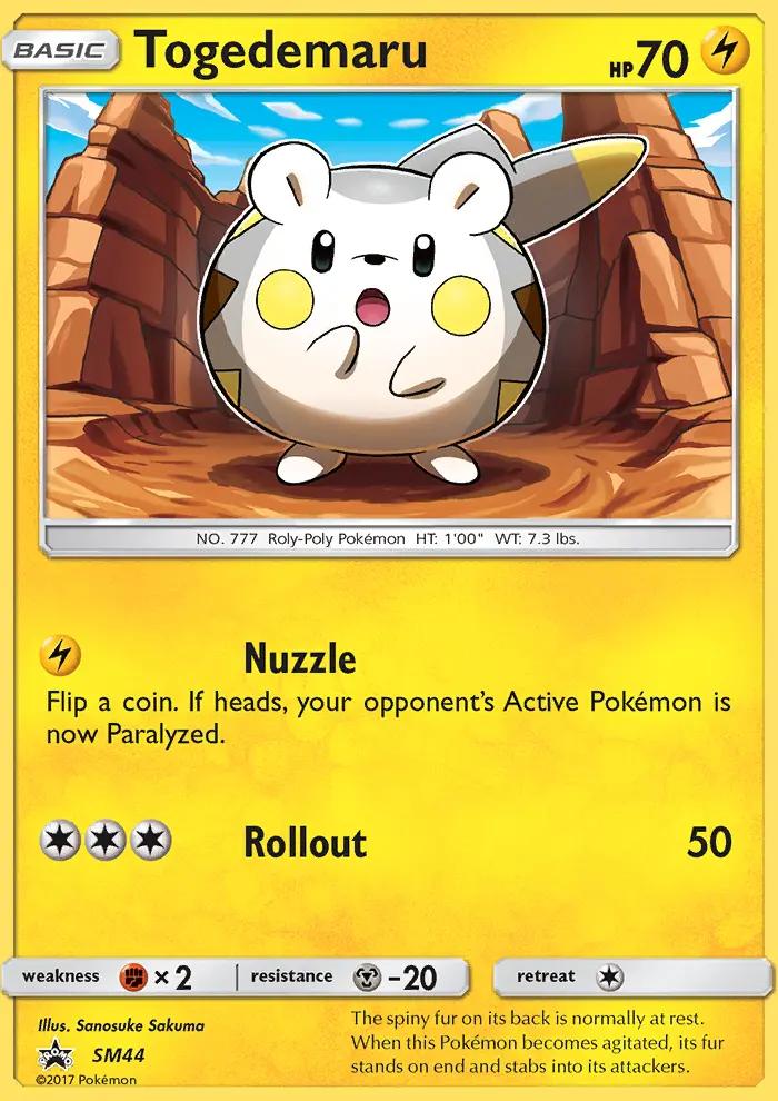 Image of Togedemaru Sun and Moon Promos (SMP) #SM44